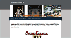 Desktop Screenshot of columbiamanor.com